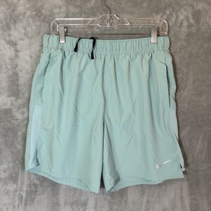 Nike Challenger Mens M Dri-FIT Lined Running Shorts Run Medium Teal DV9359